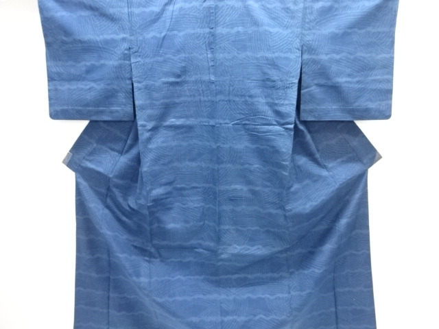 JAPANESE KIMONO / HITOE TOKAMACHI TSUMUGI / WOVEN STRIPE